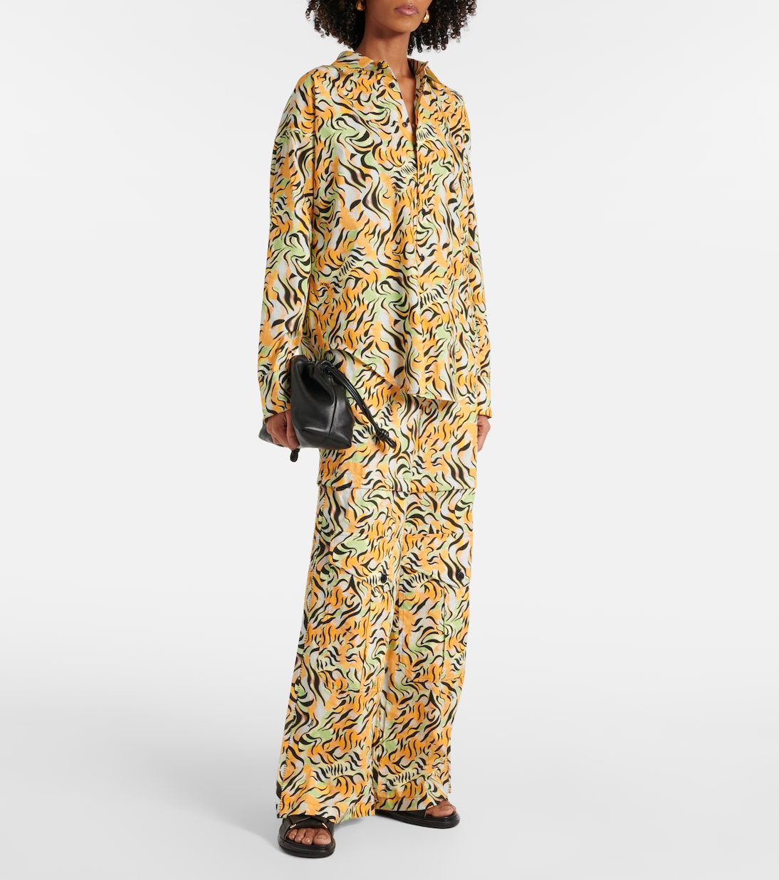 Weite Hose aus Baumwolle | Marni