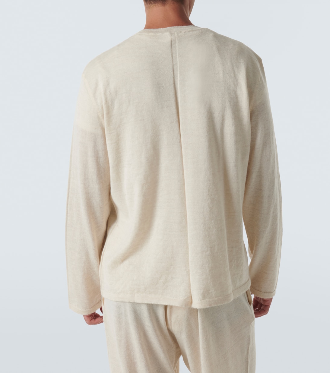 Ennio wool and silk top | The Row