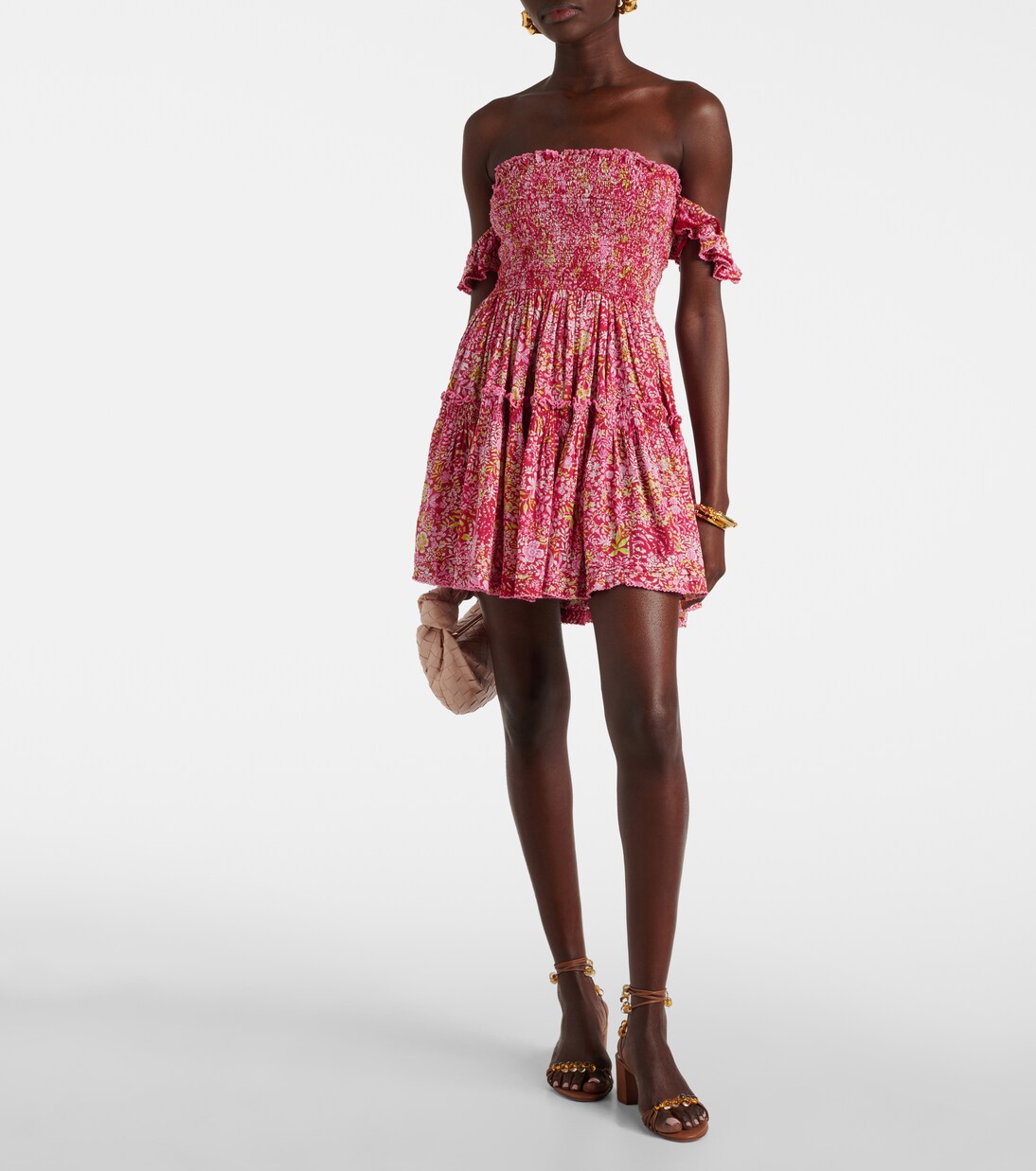 Robe Aurora à fleurs | Poupette St Barth