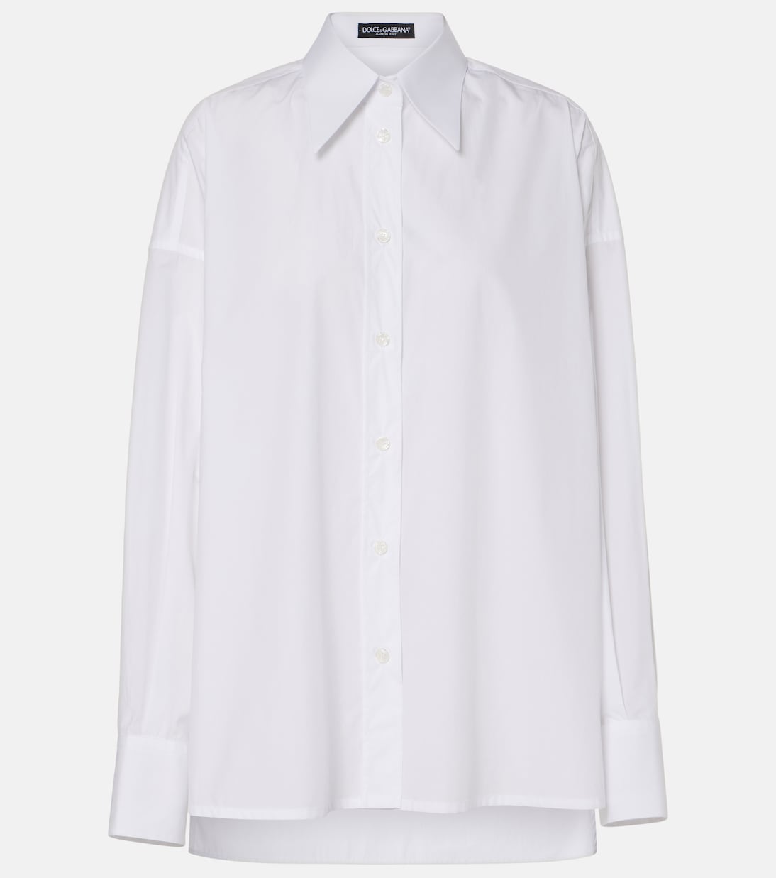 Hemd aus Baumwollpopeline | Dolce&Gabbana