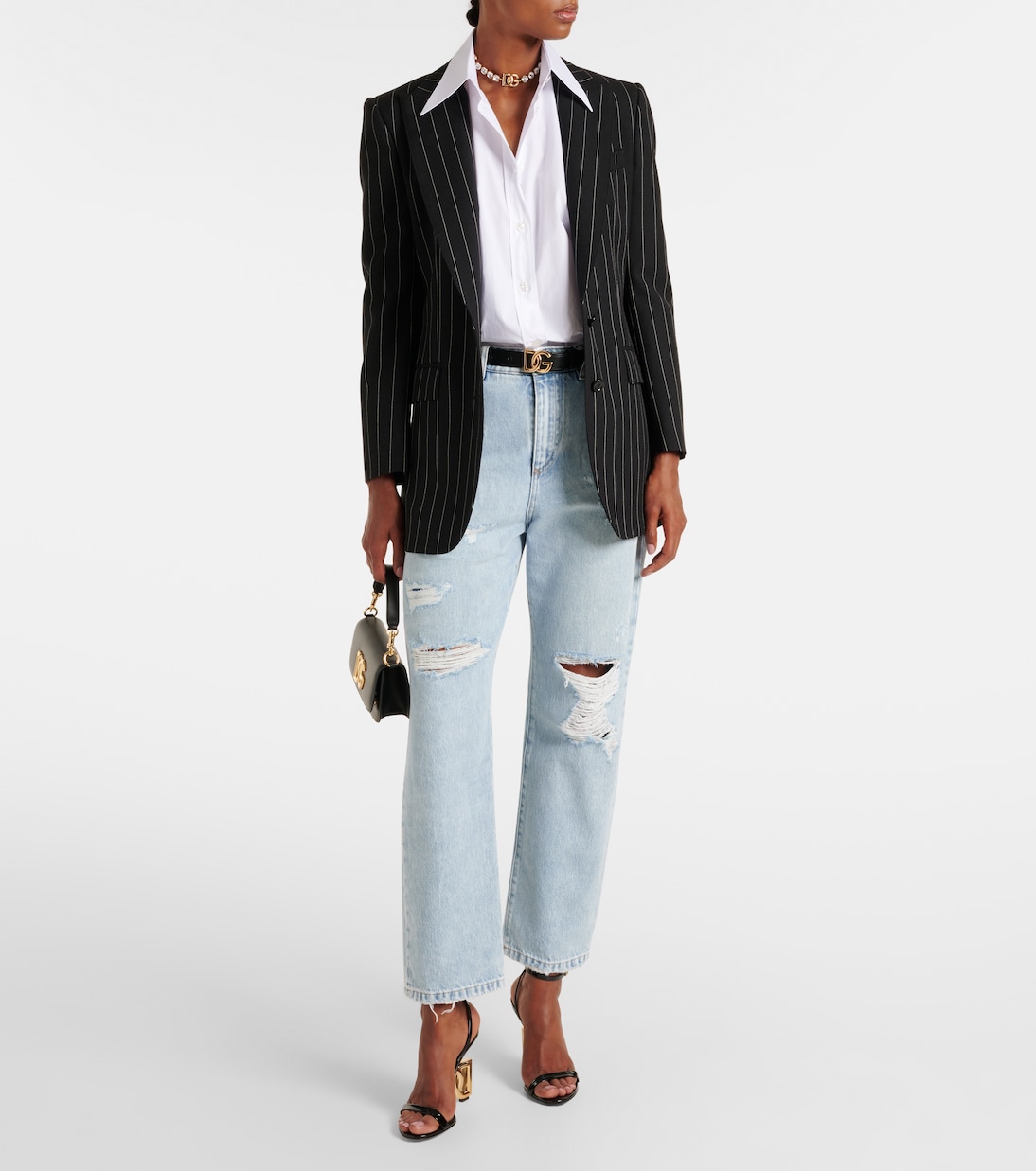 Hemd aus Baumwollpopeline | Dolce&Gabbana