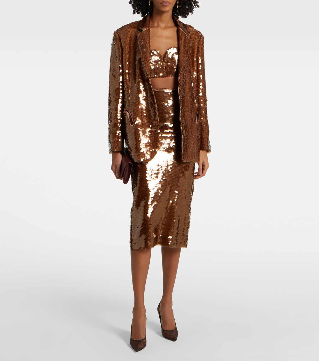 Bralette mit Pailletten | Blazé Milano