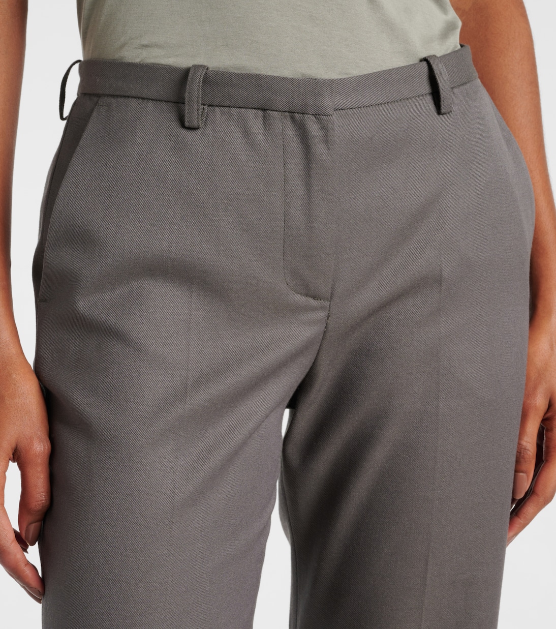 Schlaghose Lyra aus Wolle | The Frankie Shop