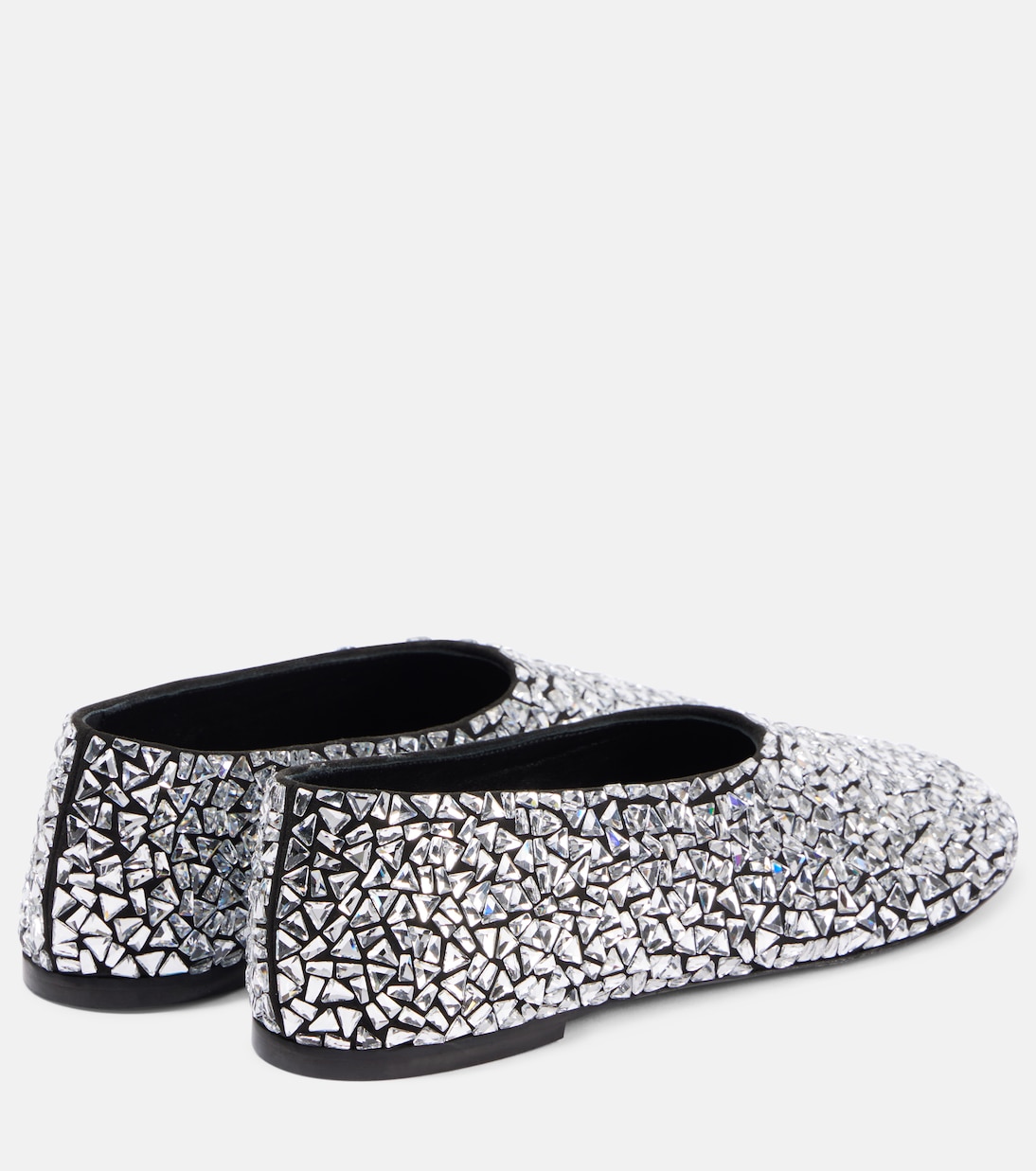 Ballerinas Glove aus Leder mit Kristallen | Proenza Schouler