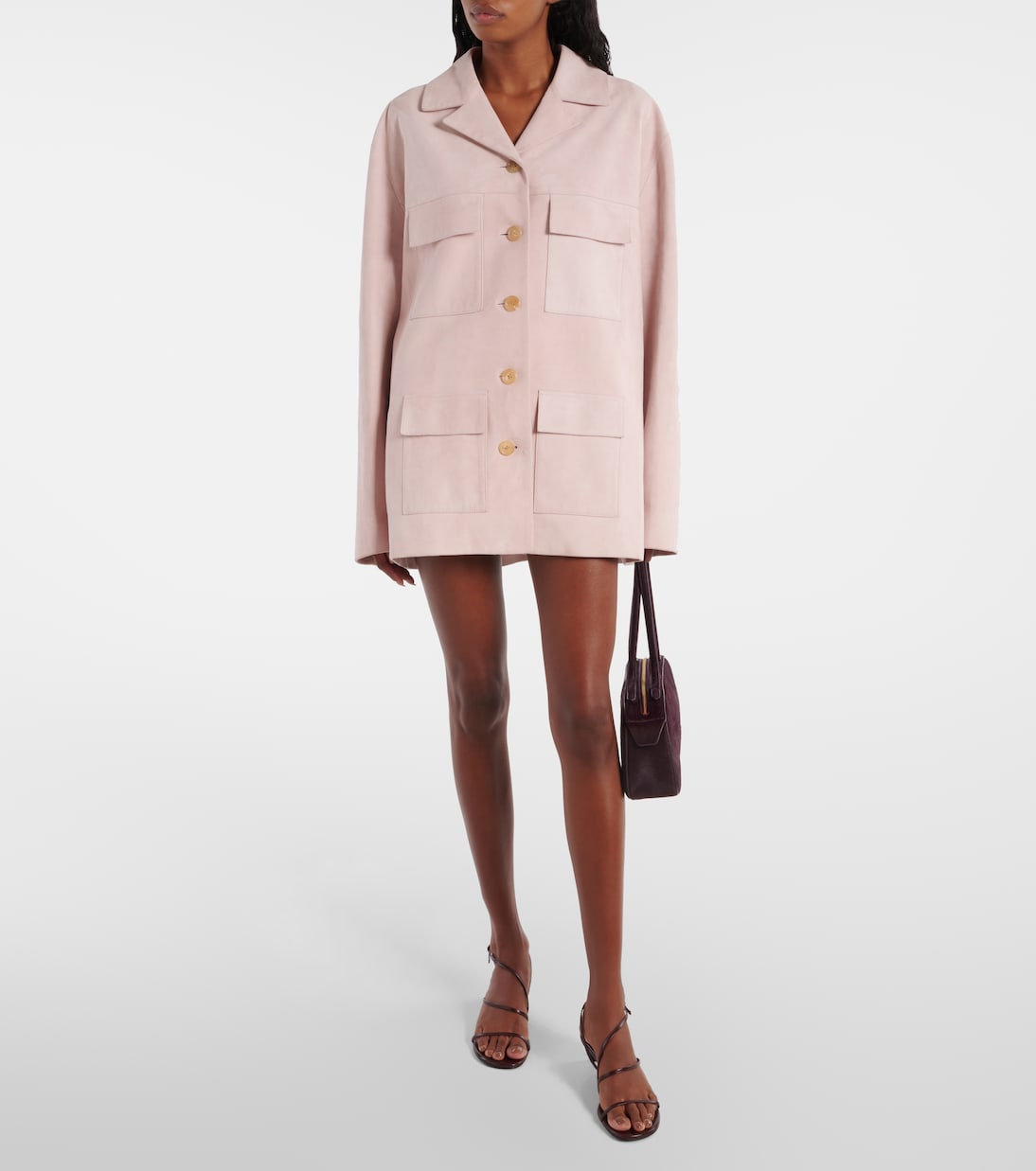 Chaqueta Morsson de ante | Khaite