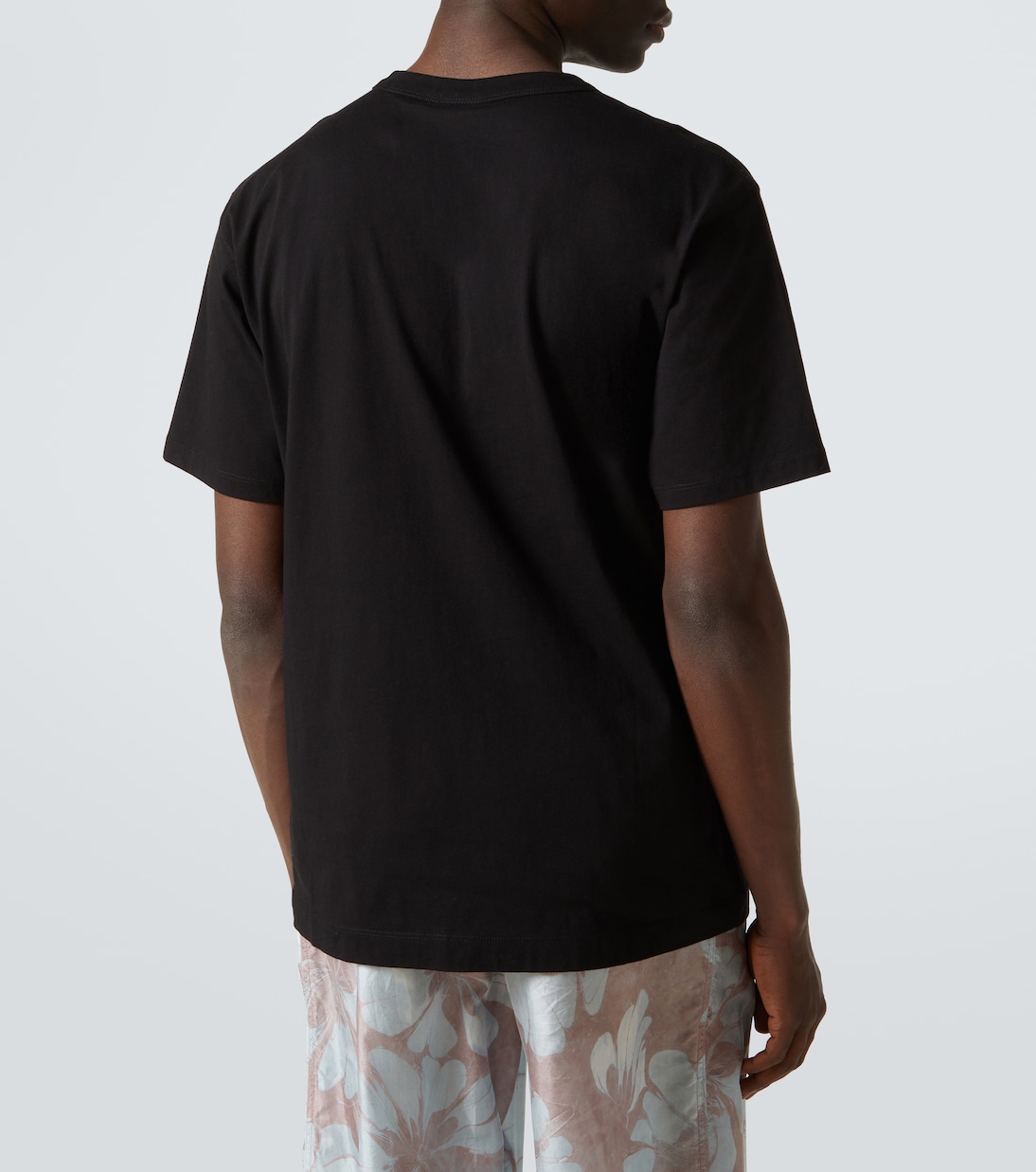 Printed cotton jersey T-shirt | Dries Van Noten