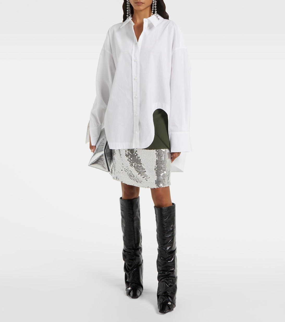 Botas altas Juno 95 de piel | The Attico