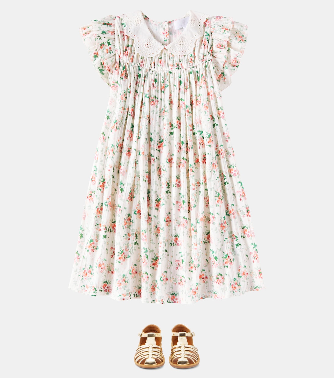 Frankie floral cotton dress | C'era Una Volta