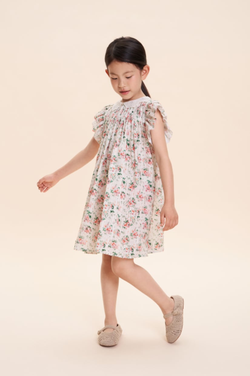 Frankie floral cotton dress | C'era Una Volta