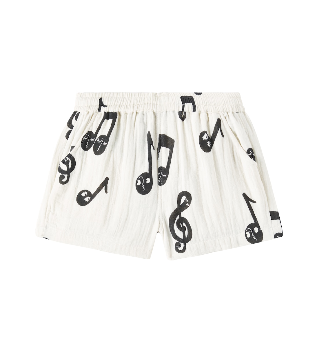 Note cotton muslin shorts | Mini Rodini