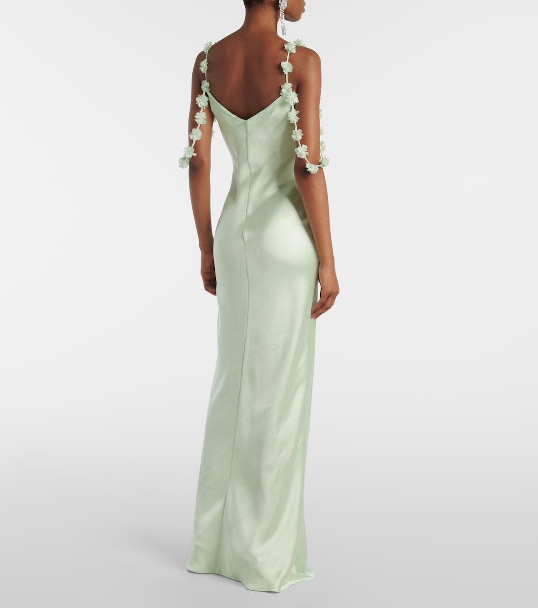 Robe aus Satin | Self-Portrait