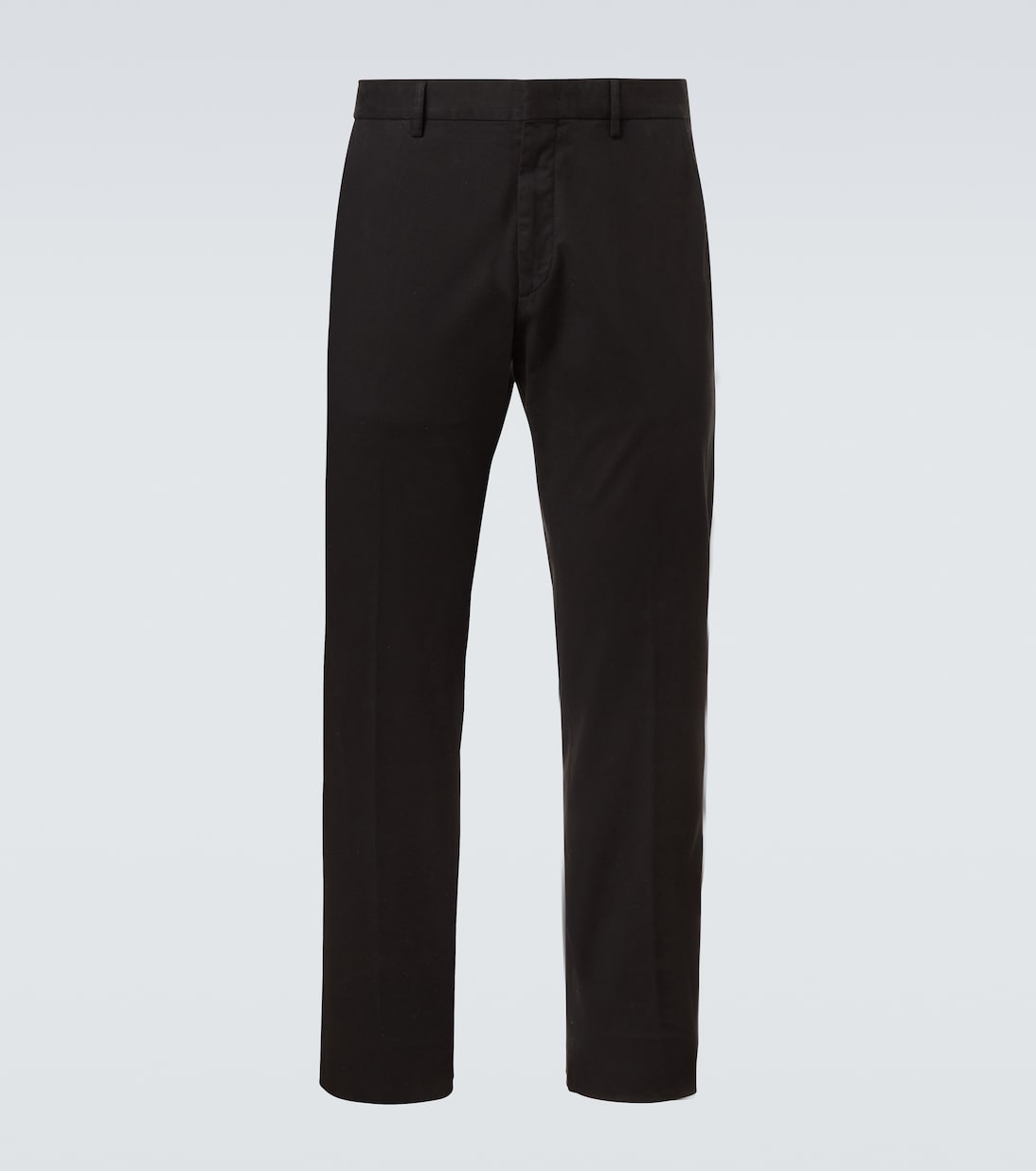 Cotton-blend slim pants  | Zegna