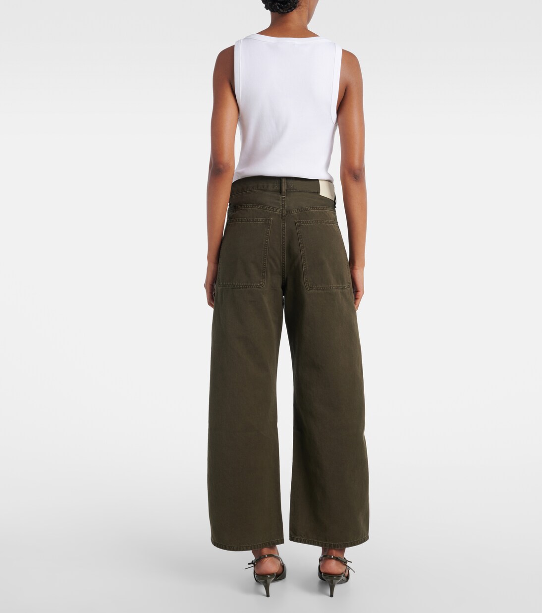 High-Rise Wide-Leg Jeans Ayla Cargo | Citizens of Humanity