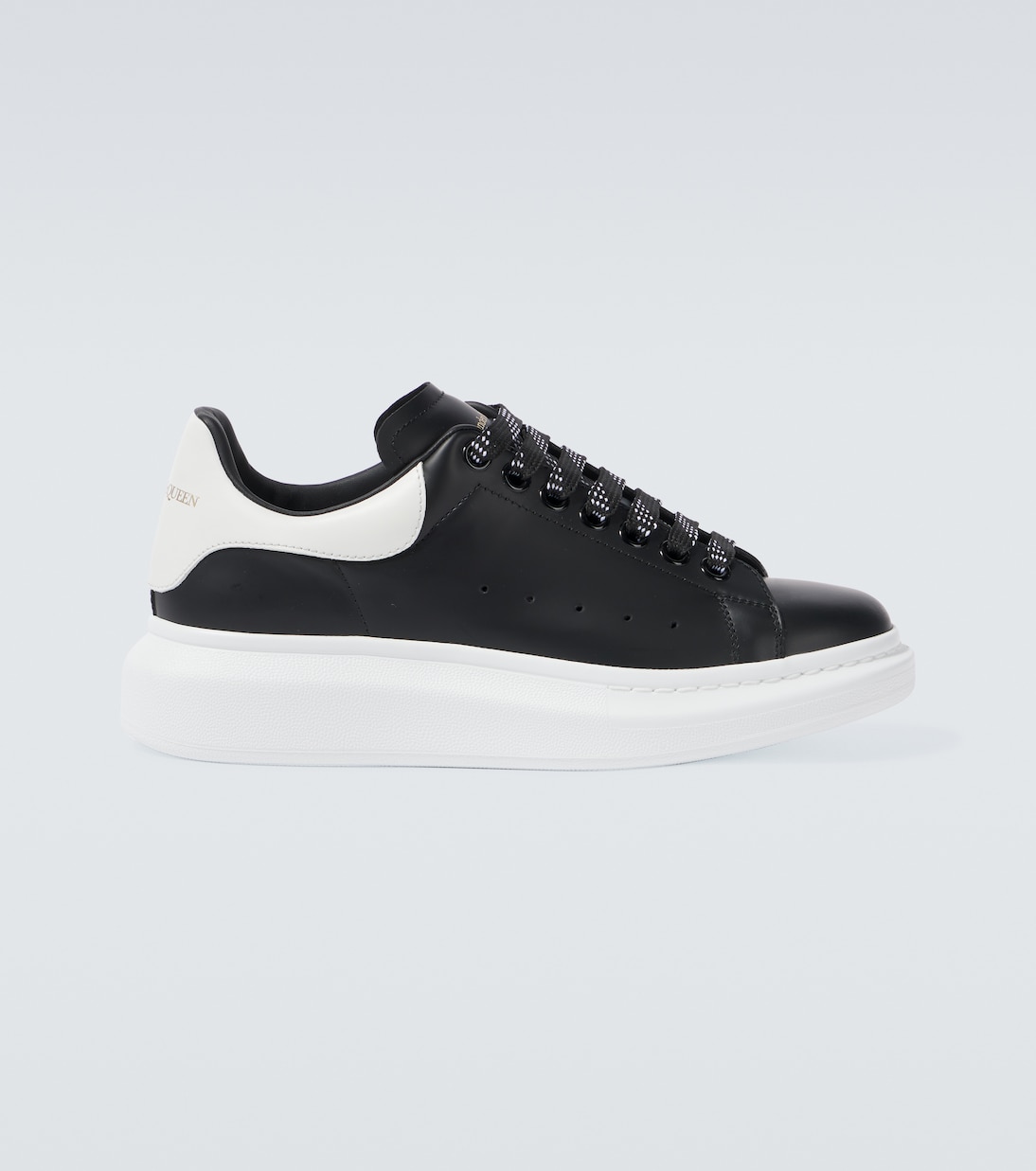 Oversized leather sneakers | McQueen