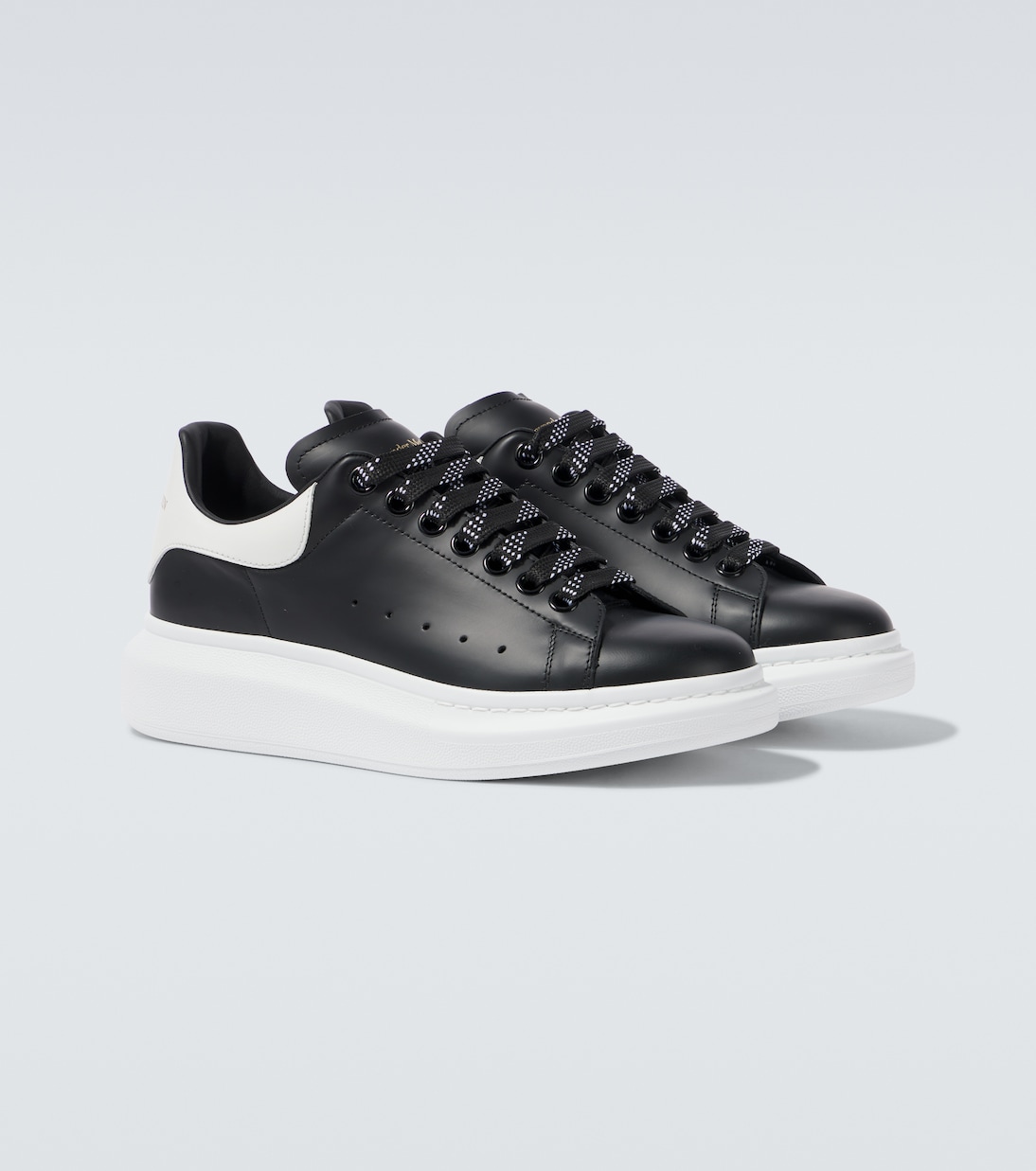 Oversized leather sneakers | McQueen