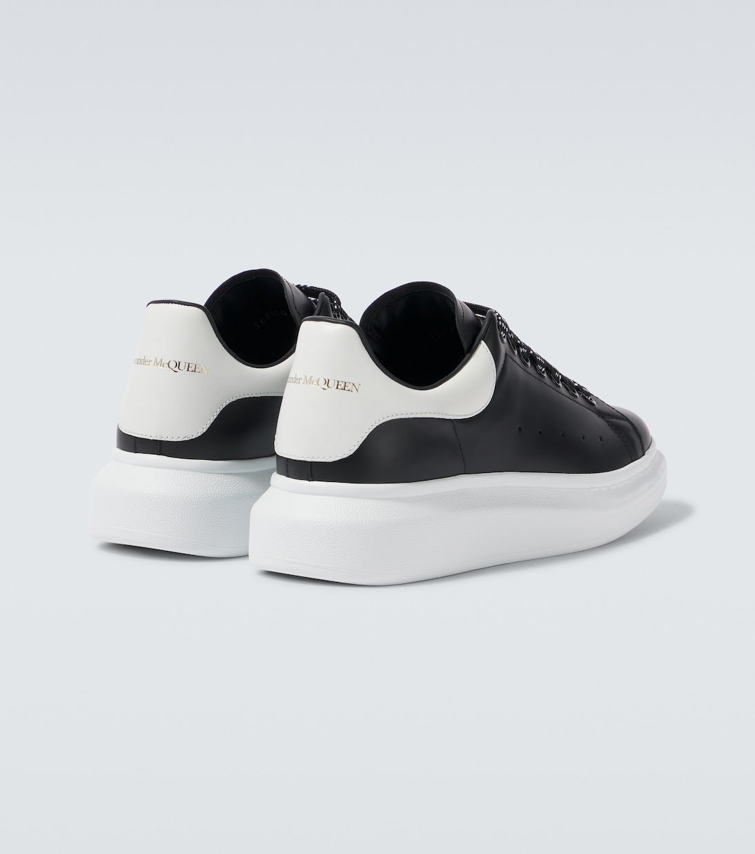 Oversized leather sneakers | McQueen