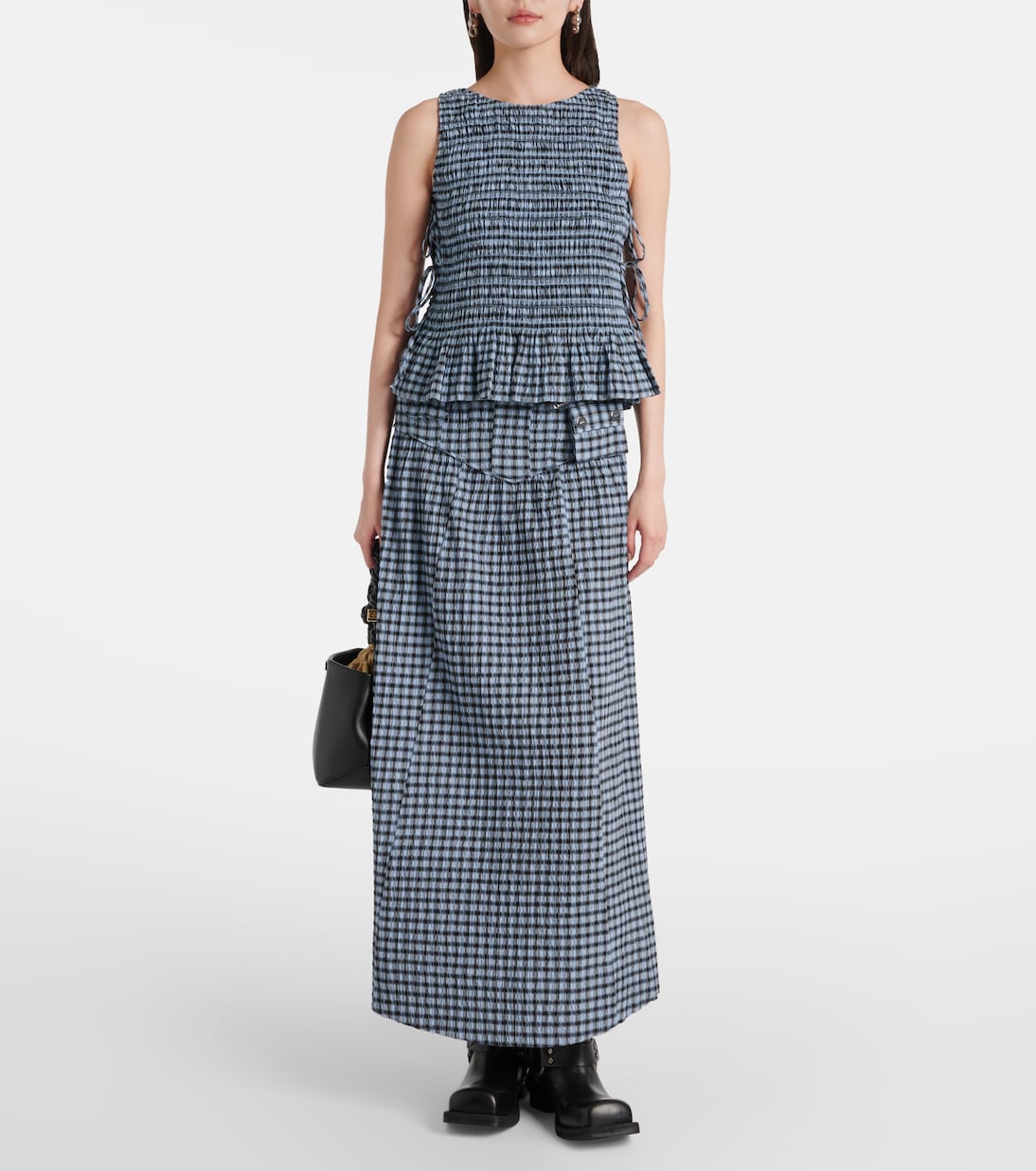 Chemise à carreaux | Ganni