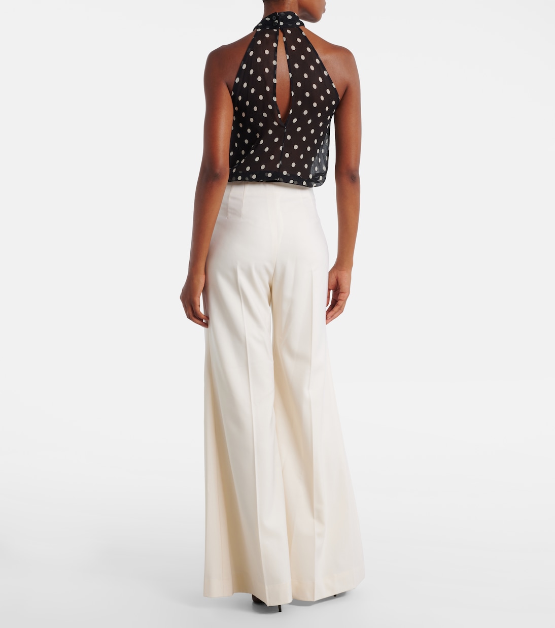 Virgin wool flared pants | Nina Ricci