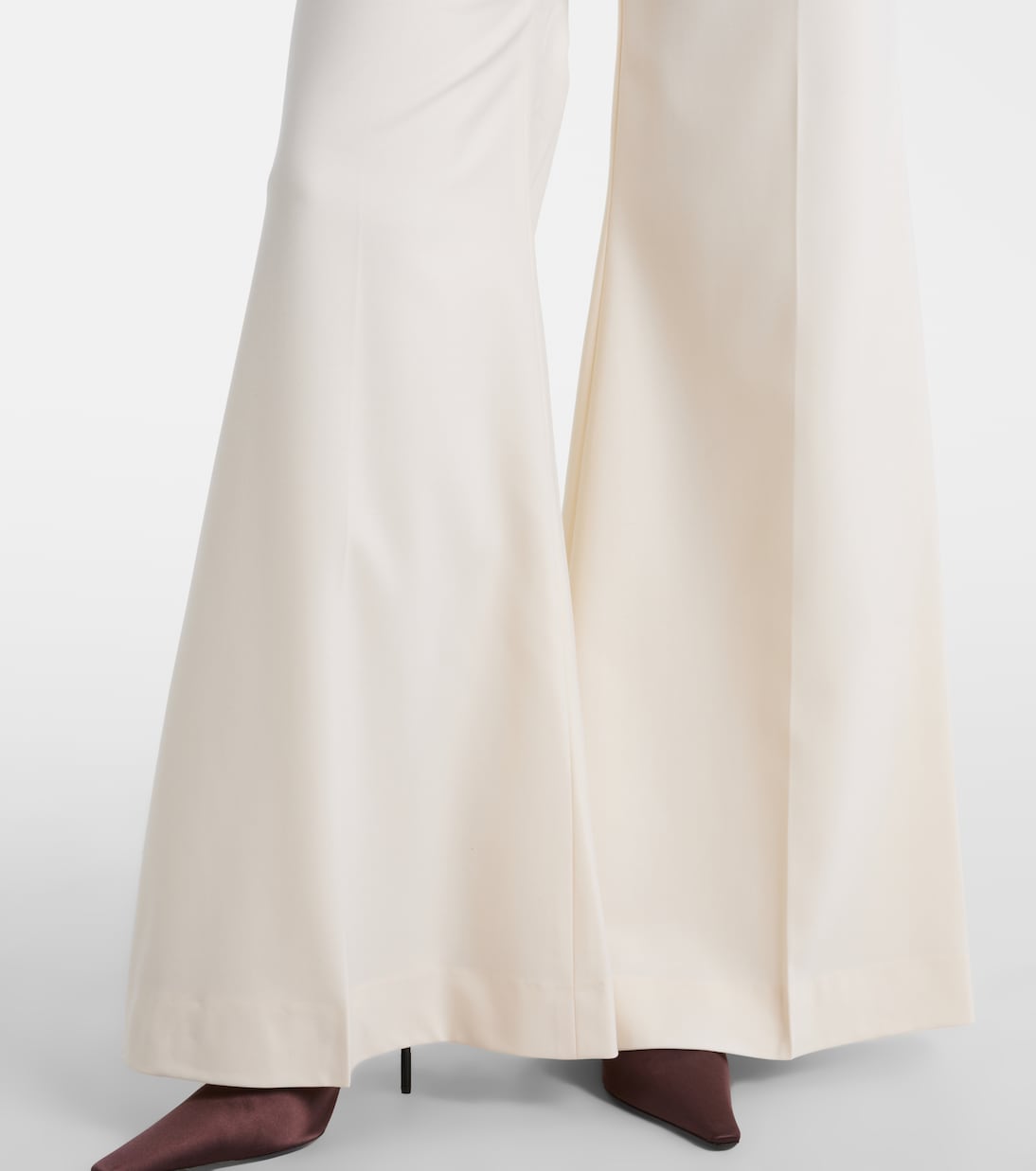 Virgin wool flared pants | Nina Ricci