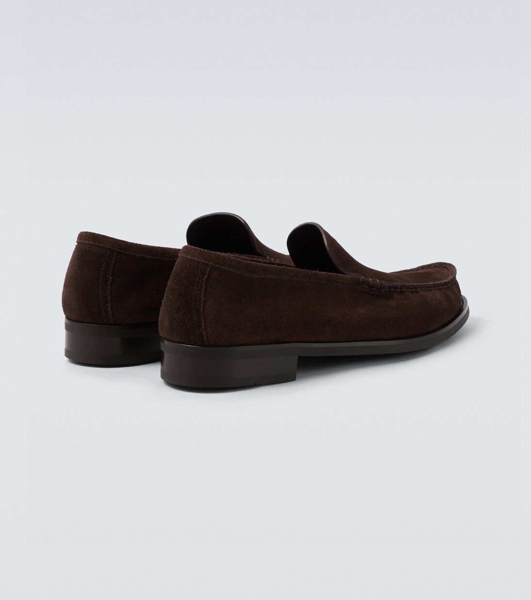 Loafers aus Veloursleder | Prada