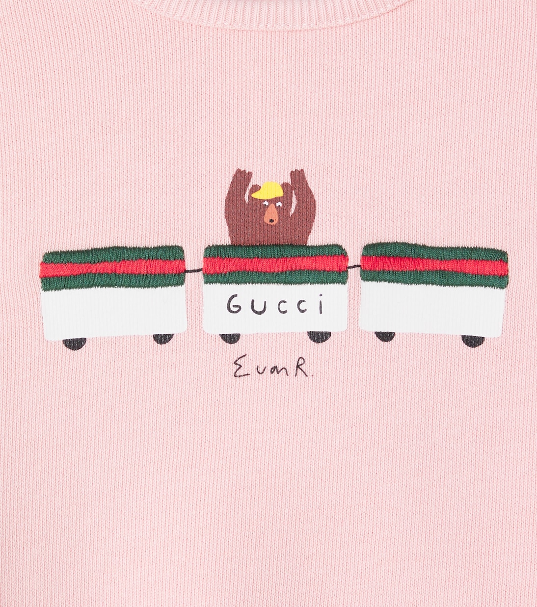 x Euan Roberts Baby cotton fleece sweatshirt | Gucci Kids