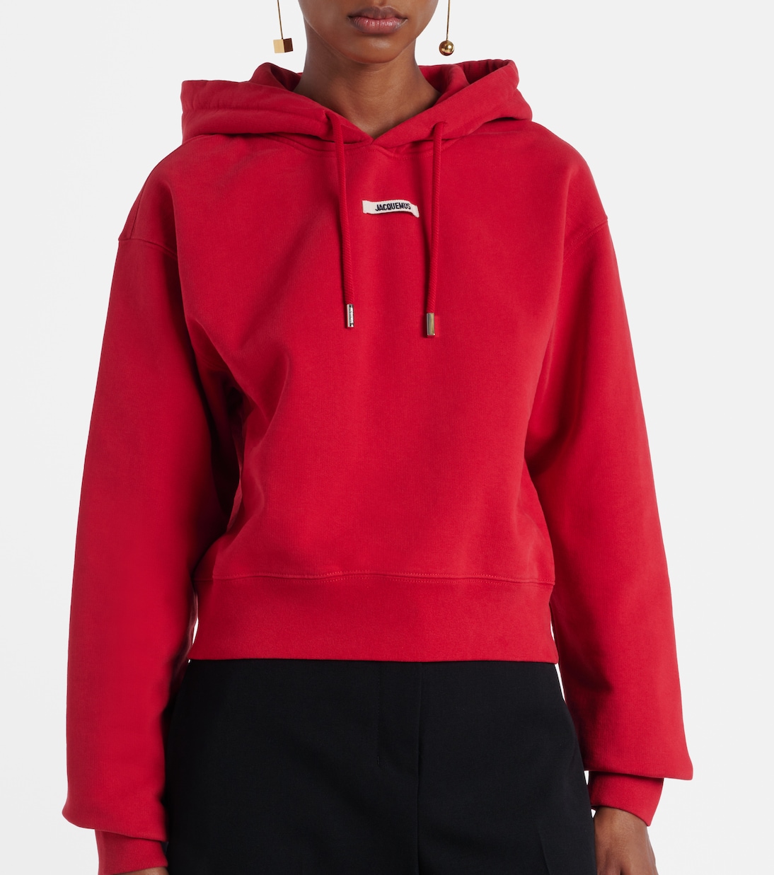 Gros Grain cotton hoodie | Jacquemus