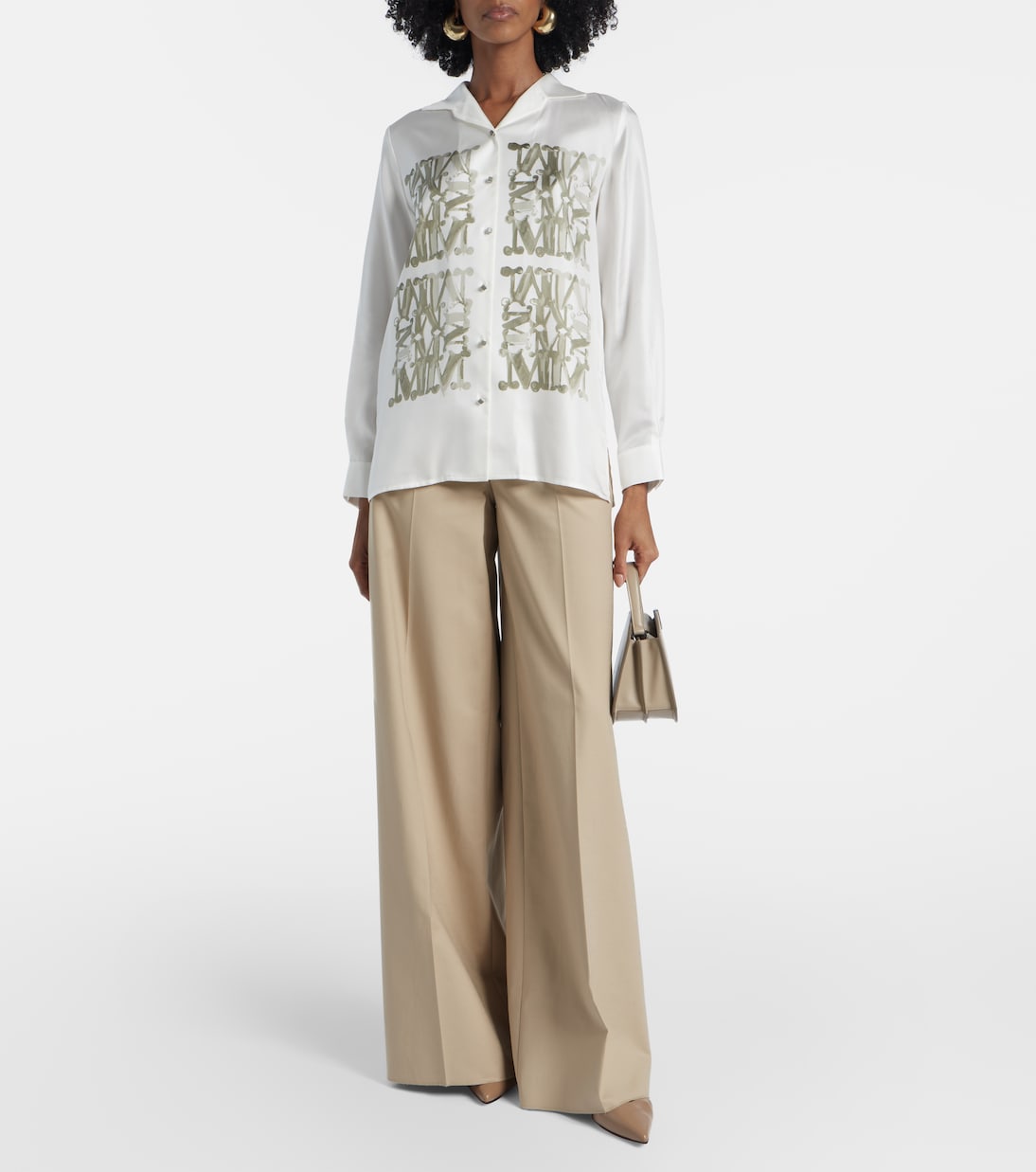 Printed silk shirt | Max Mara