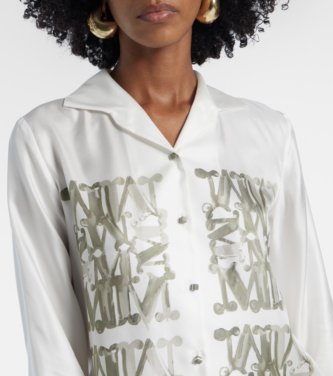 Printed silk shirt | Max Mara