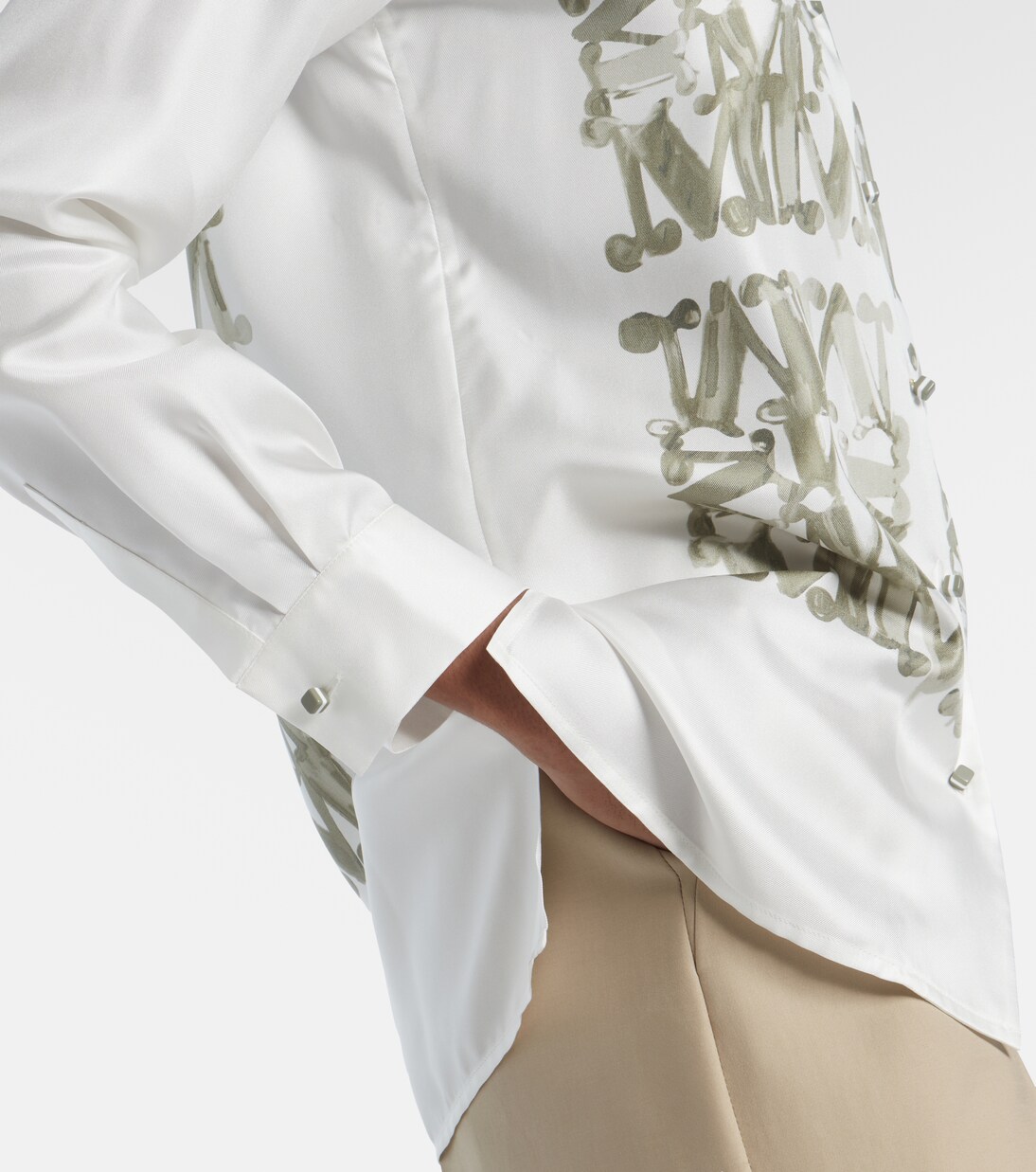 Printed silk shirt | Max Mara