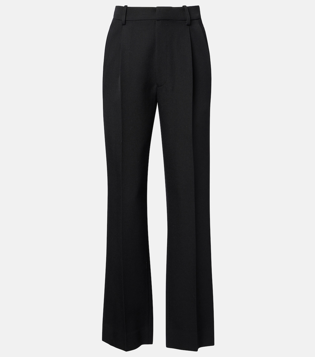 Gerade High-Rise-Hose aus Schurwolle | Victoria Beckham
