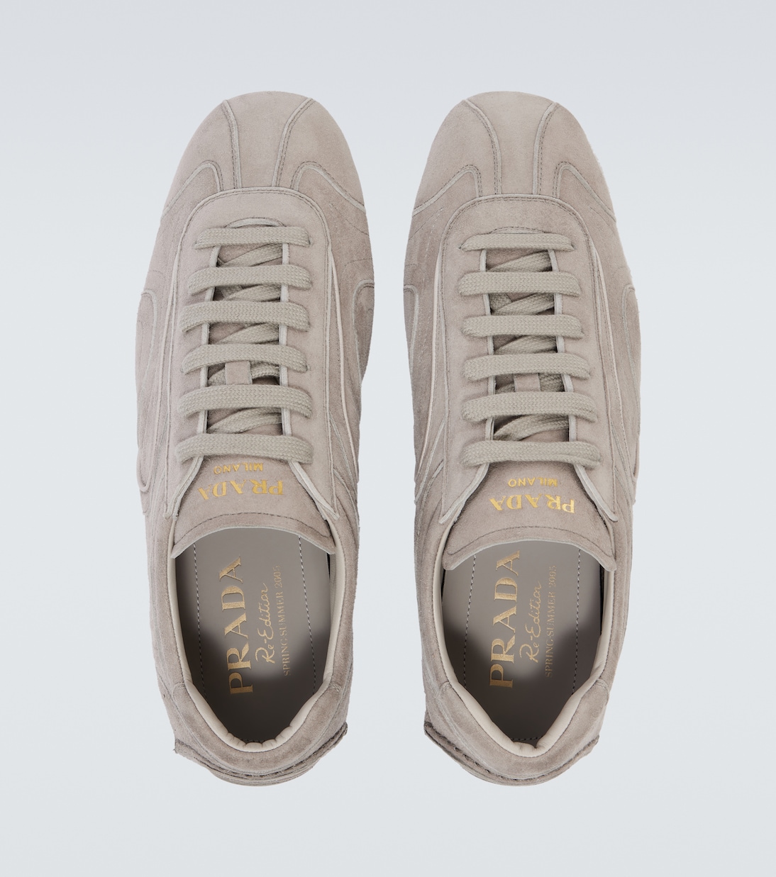 Montecarlo Re-Edition 2005 suede sneakers | Prada