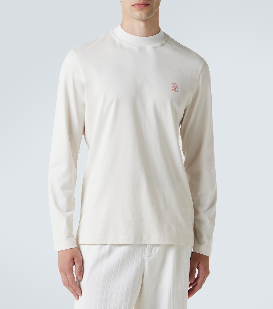 Logo棉质T恤 | Brunello Cucinelli