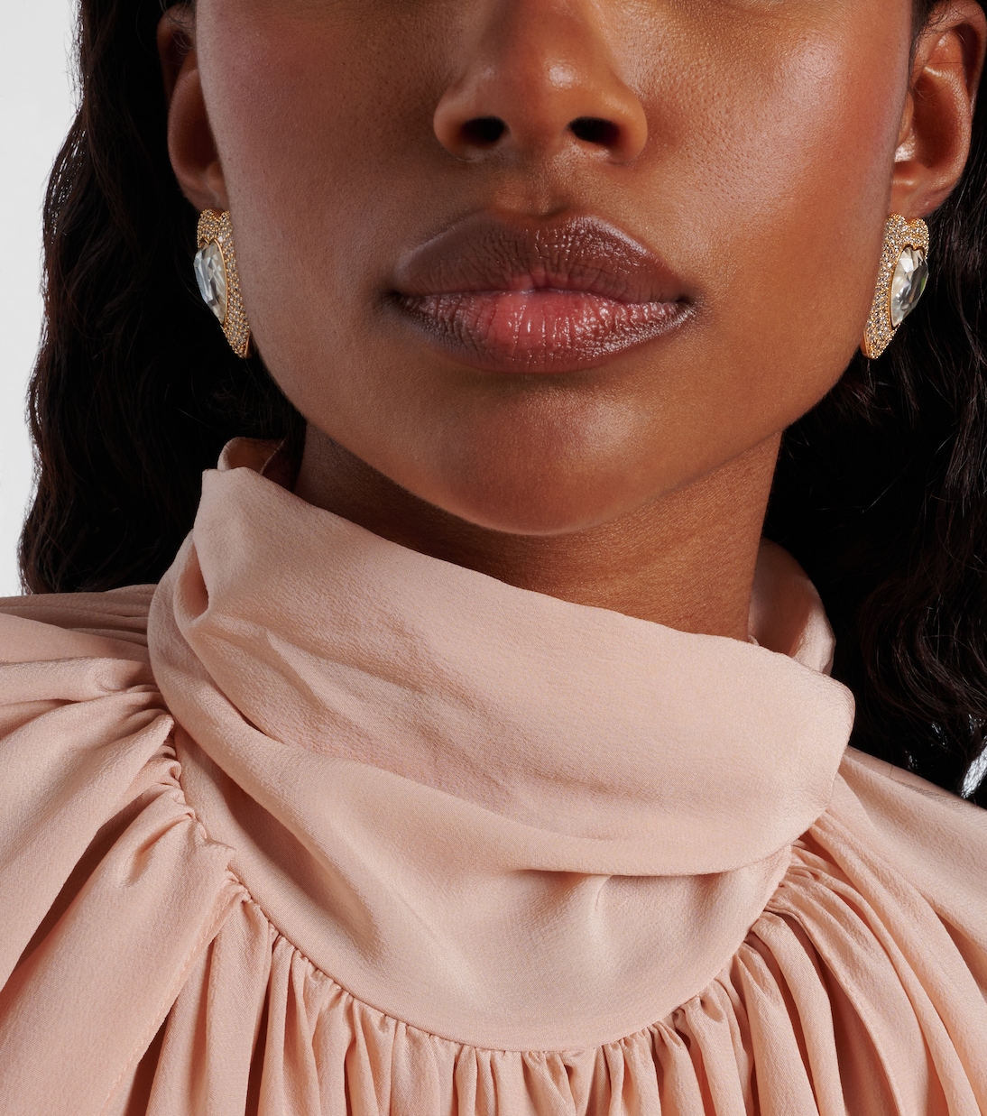 Ohrringe mit Kristallen | Self-Portrait