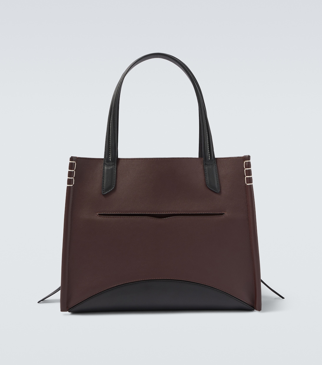 Loafer Cabas leather tote bag | JW Anderson