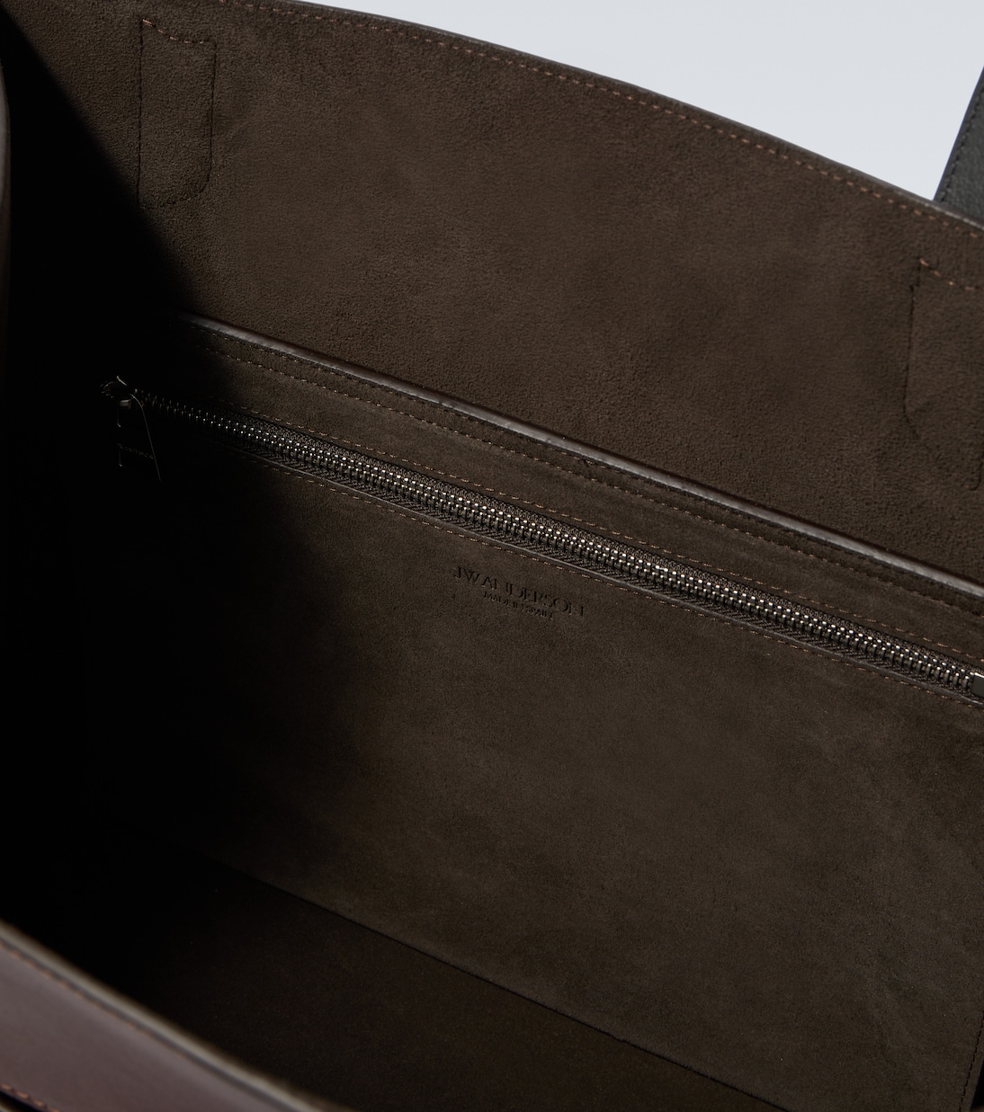 Loafer Cabas leather tote bag | JW Anderson