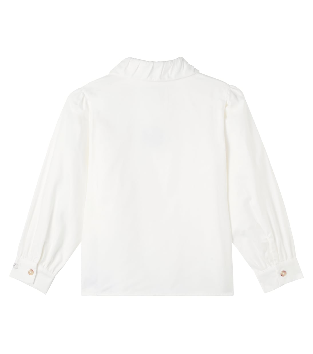 Kresi bow-detail cotton poplin shirt | Donsje