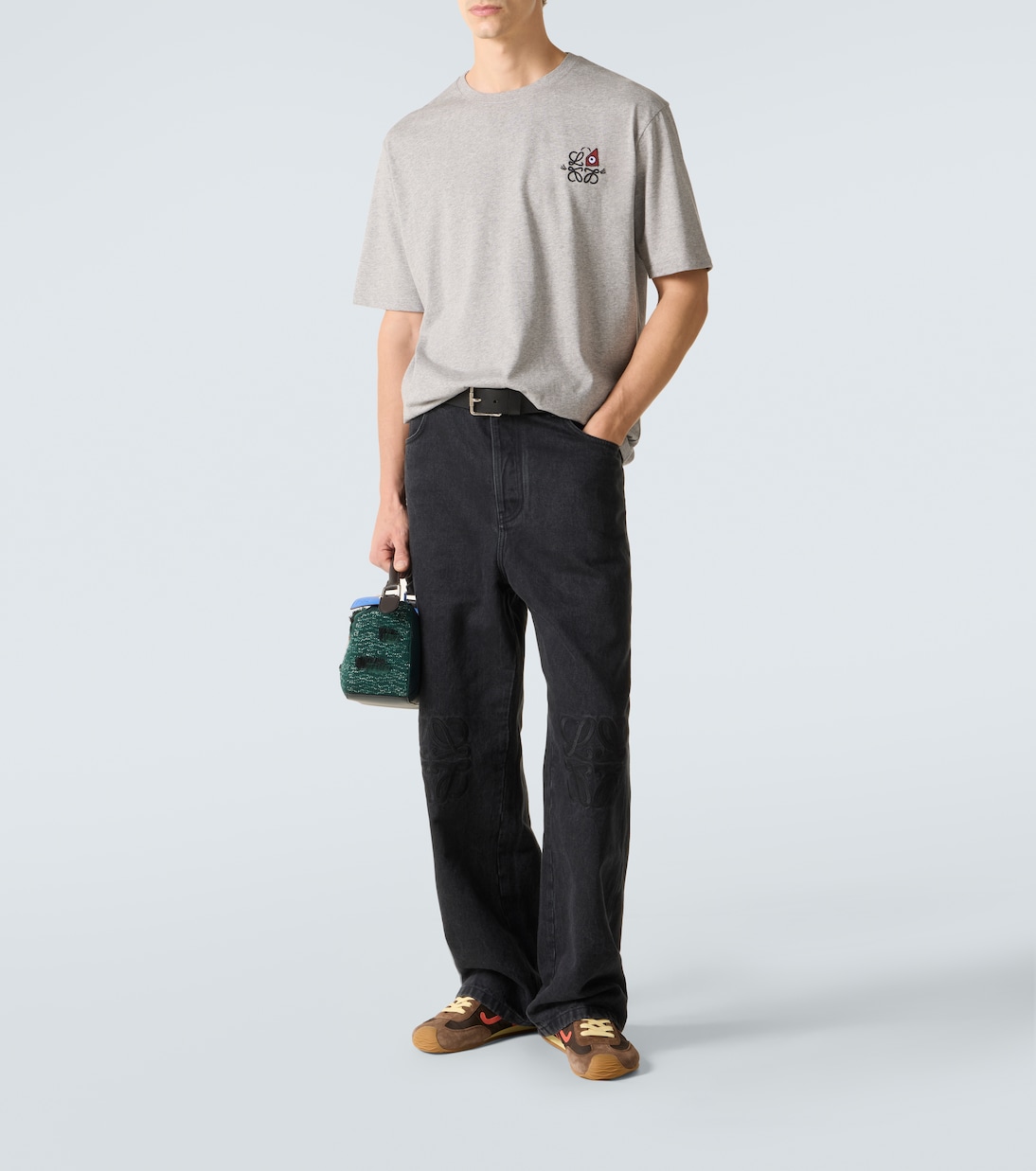 x Louis Wain Anagram cotton jersey T-shirt | Loewe