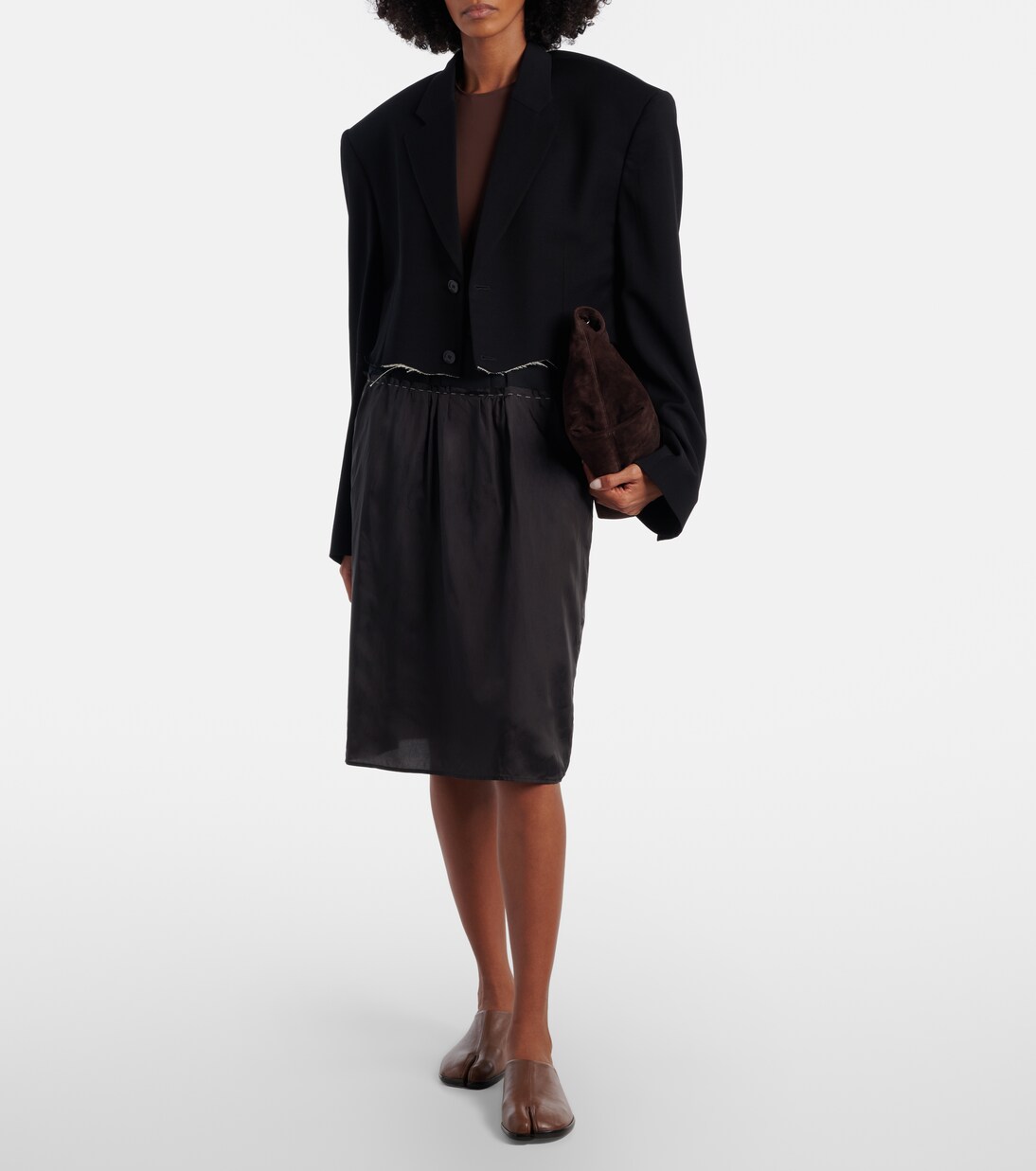Paneled midi skirt | Maison Margiela