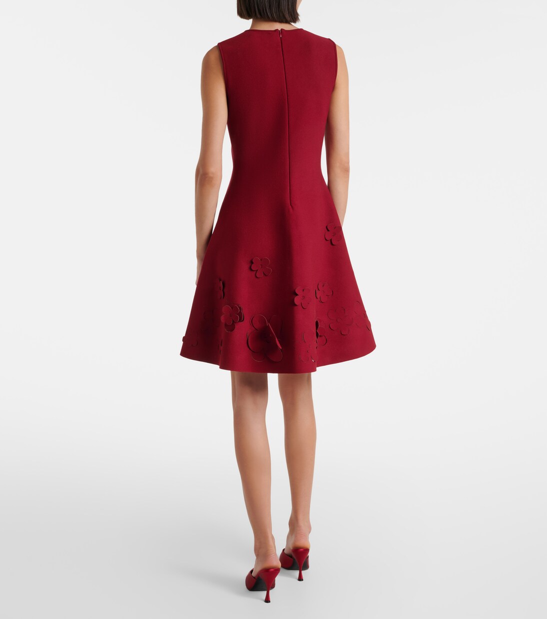 Floral knitted minidress | Oscar de la Renta