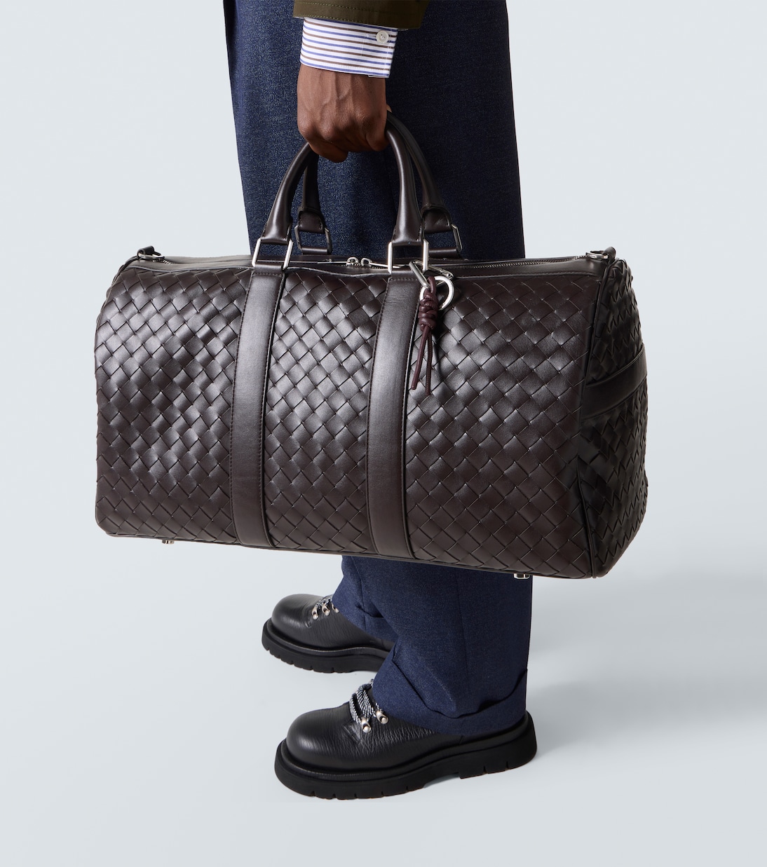 Leather keychain  | Bottega Veneta