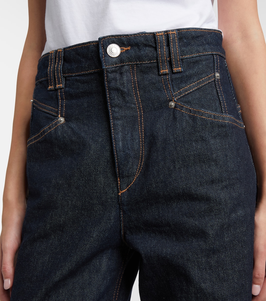 Lemony wide-leg jeans | Isabel Marant