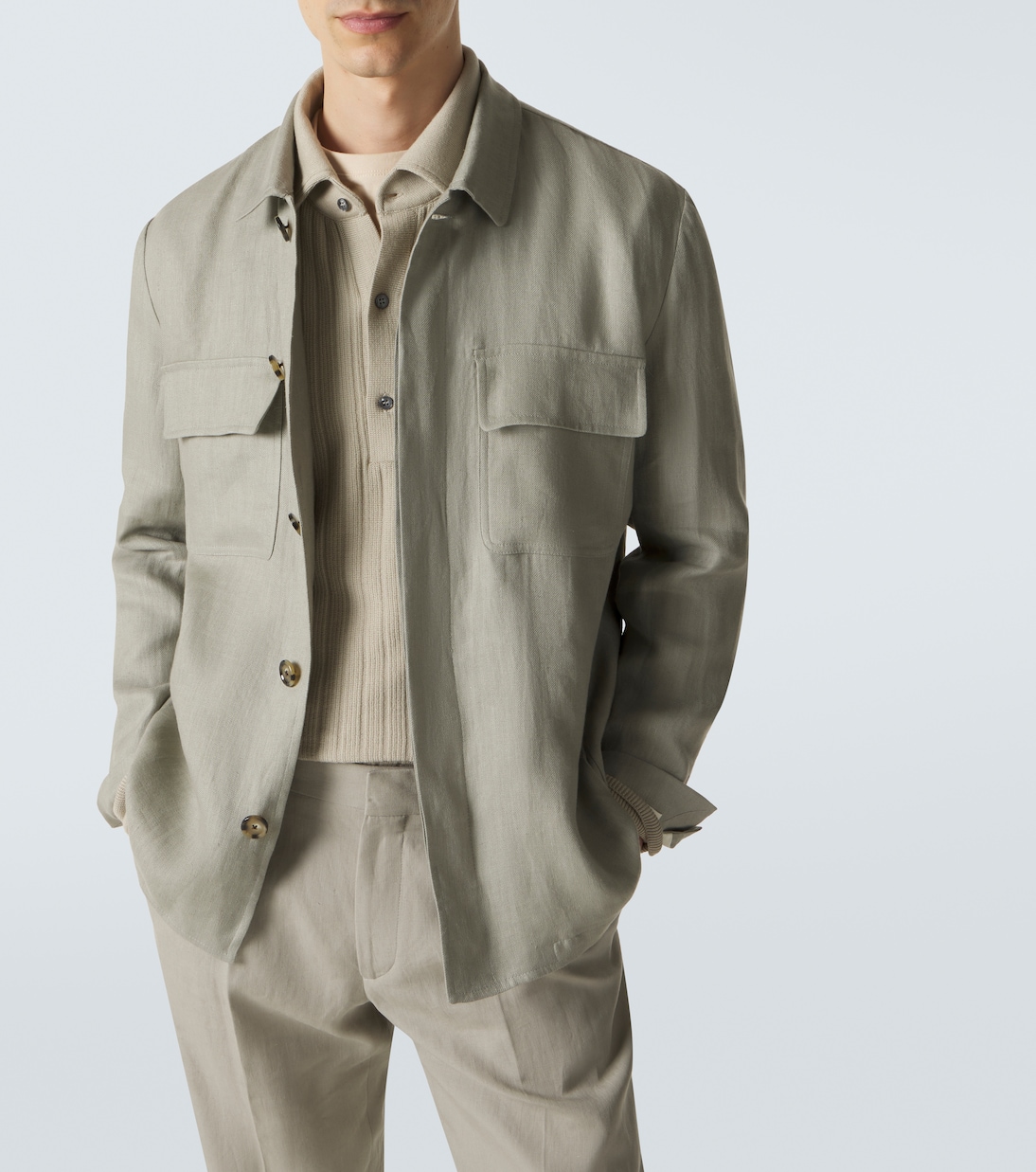 Linen jacket | Lardini