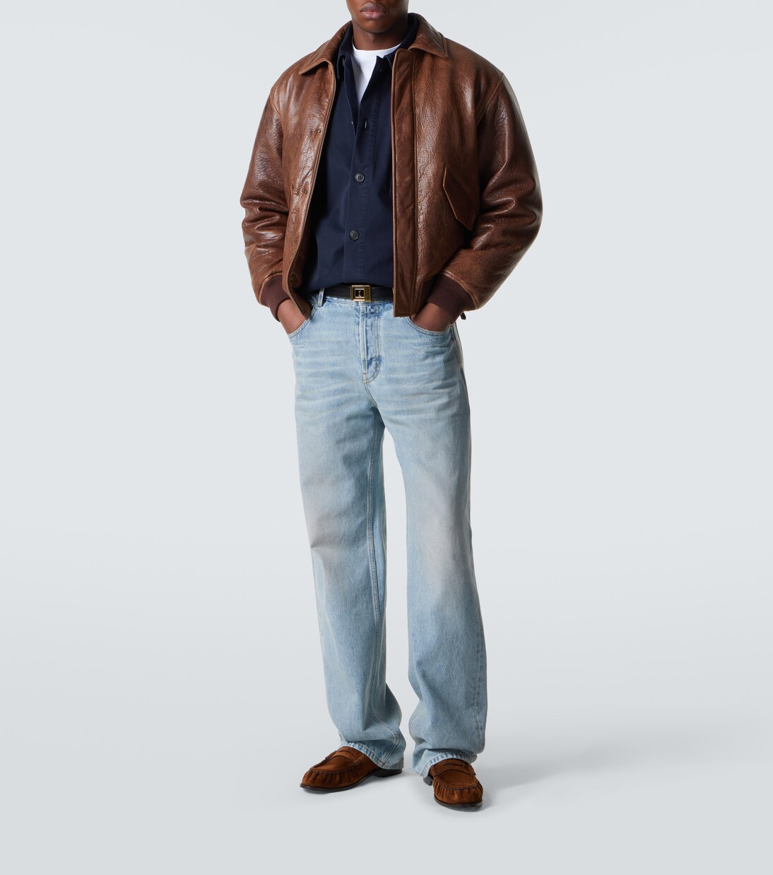 Cassandre cotton shirt | Saint Laurent