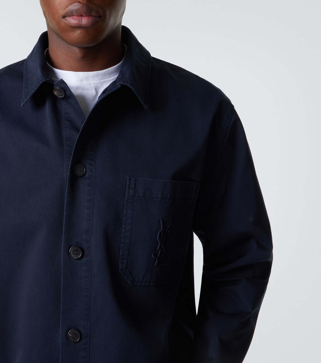 Cassandre cotton shirt | Saint Laurent