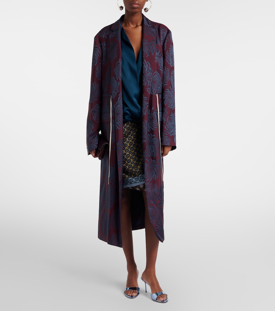 Pantoletten Lidia 70 aus Metallic-Leder | Paris Texas