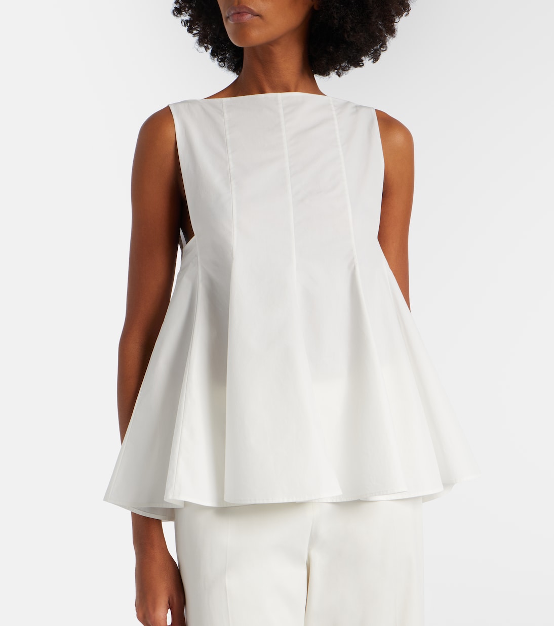 Top Marita de algodón | Khaite