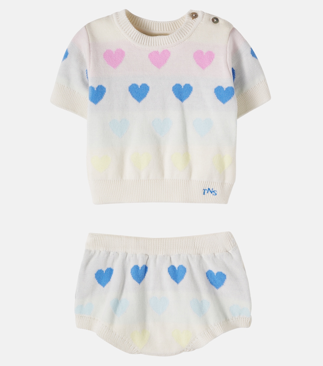Bébé – Ensemble Pinpilin pull et short en coton | The New Society