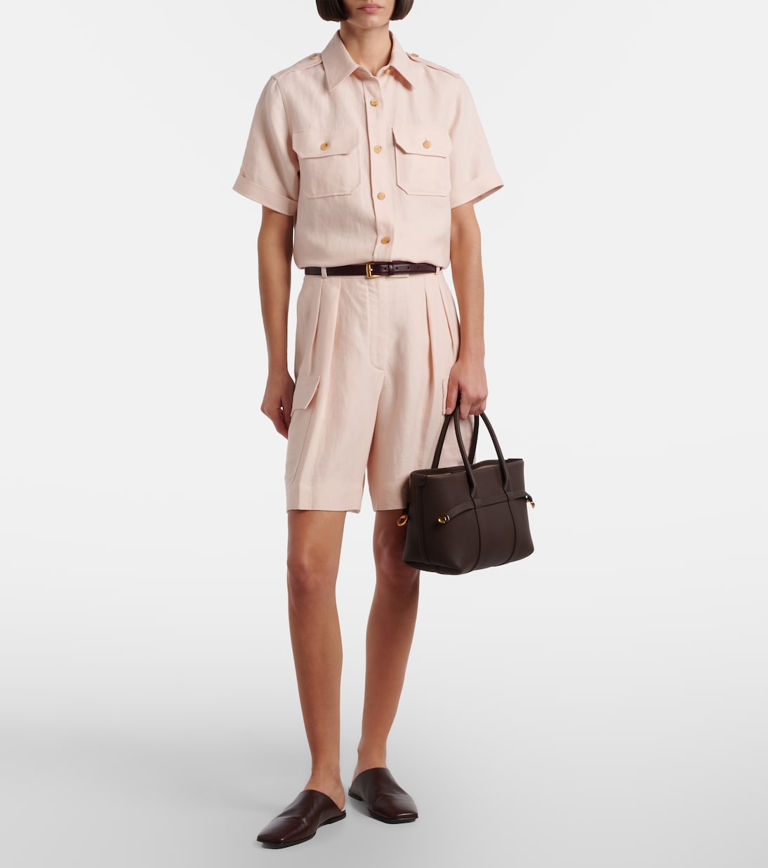 Shopper Ghiera Small aus Leder | Loro Piana