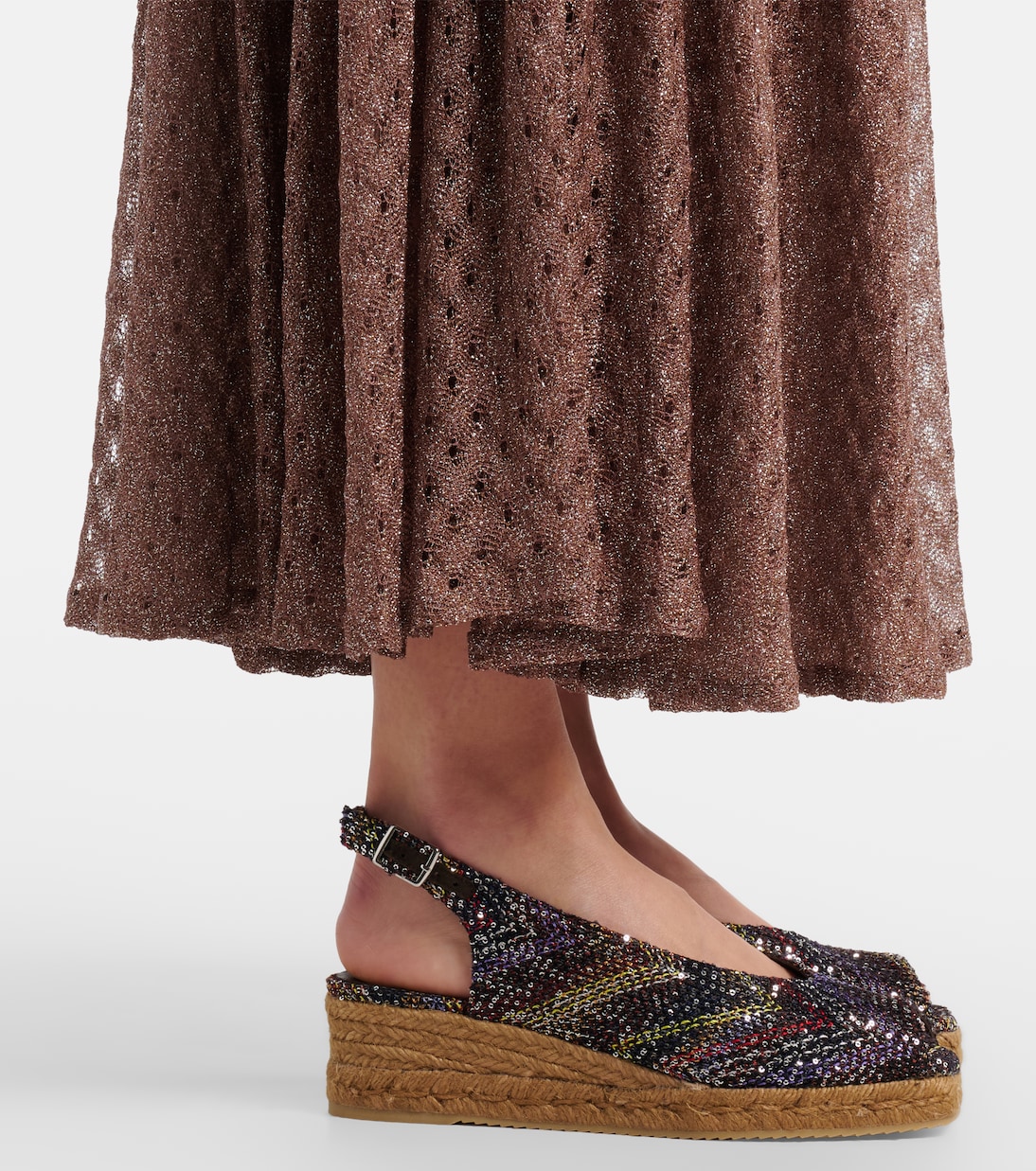 Joy 30 sequined espadrille wedges | Missoni