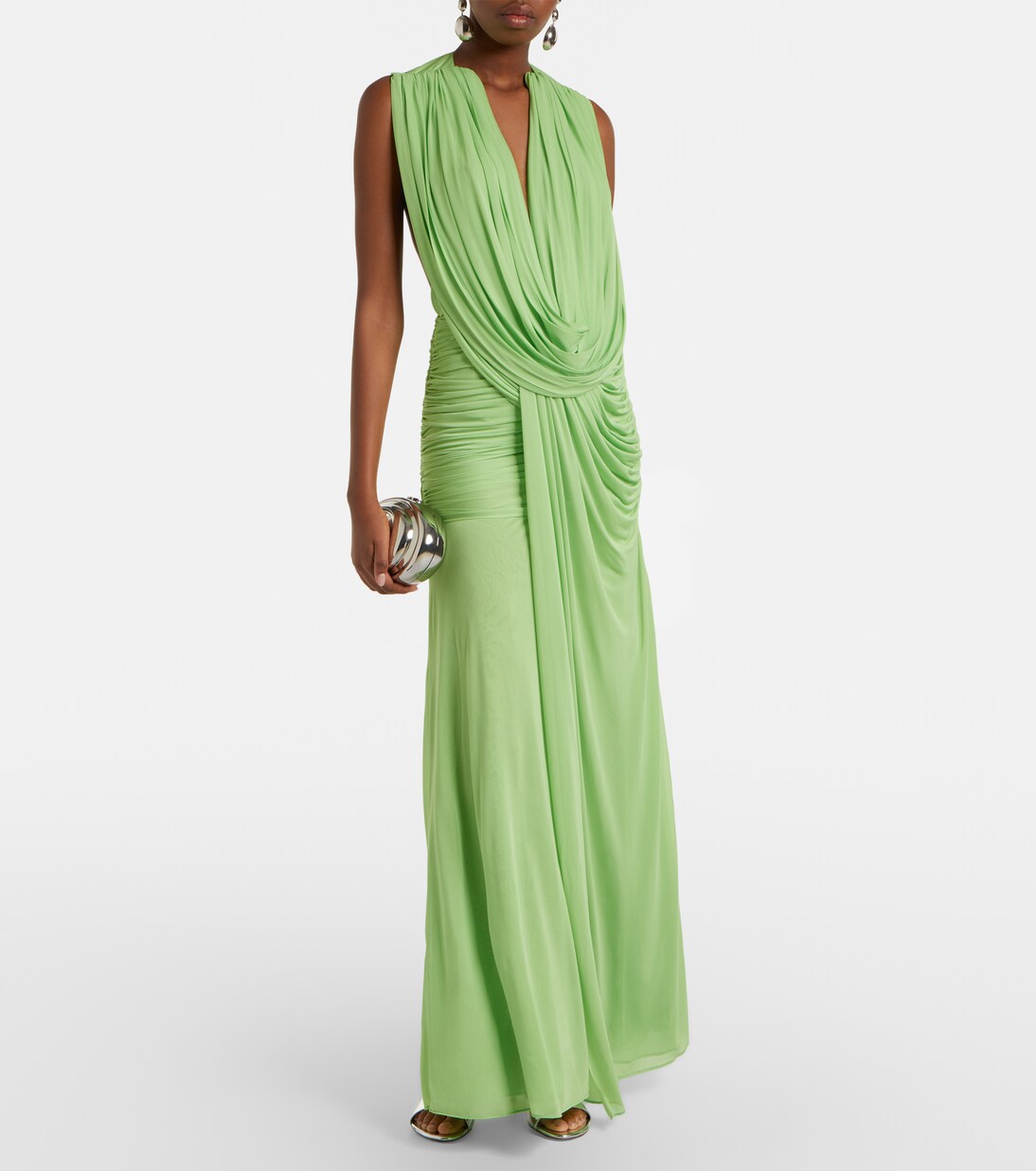 Robe Ripple aus Jersey | Christopher Esber